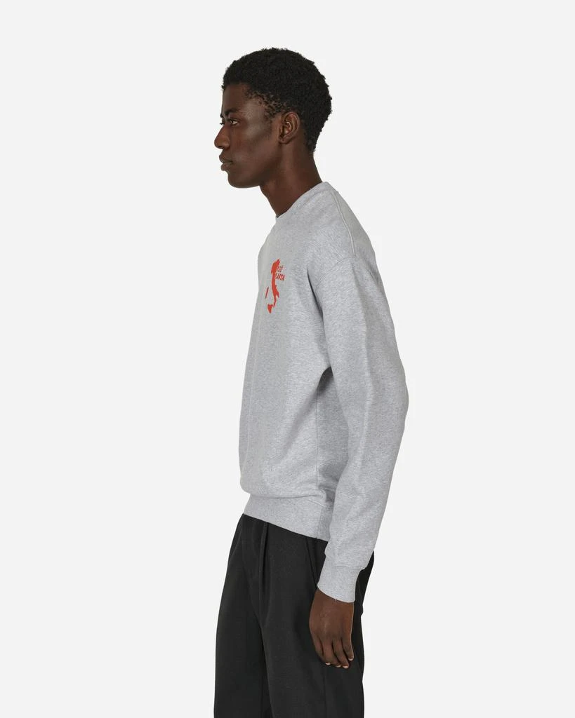Public Possession P.iù P.asta Crewneck Sweatshirt Light Grey Heather 2