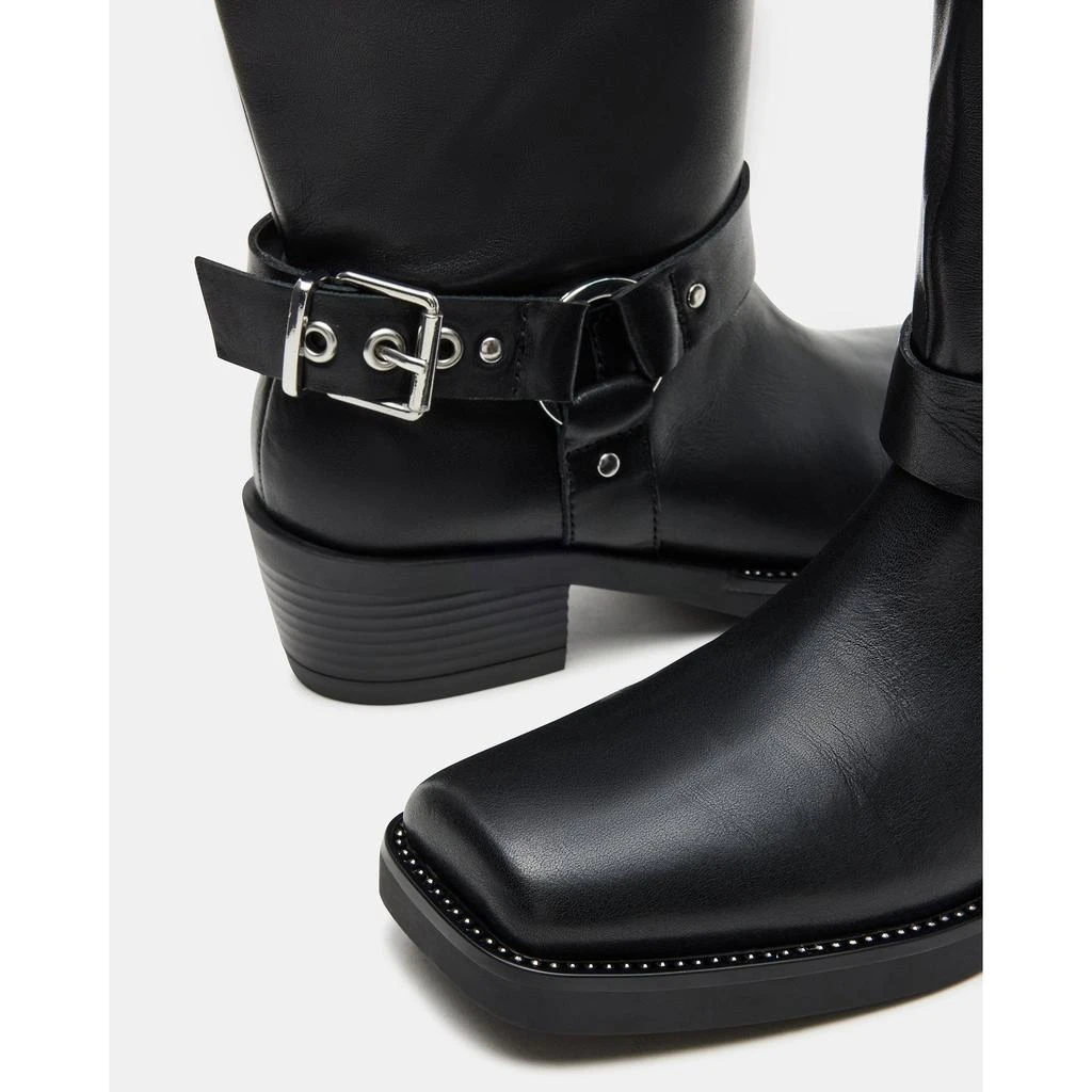 Steve Madden Hawkins Black Leather 5