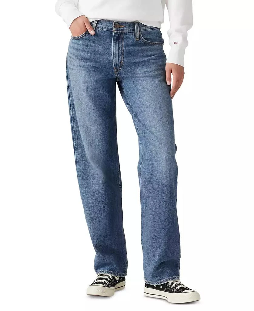 Levi's Women's Mid Rise Cotton 94 Baggy Jeans 1