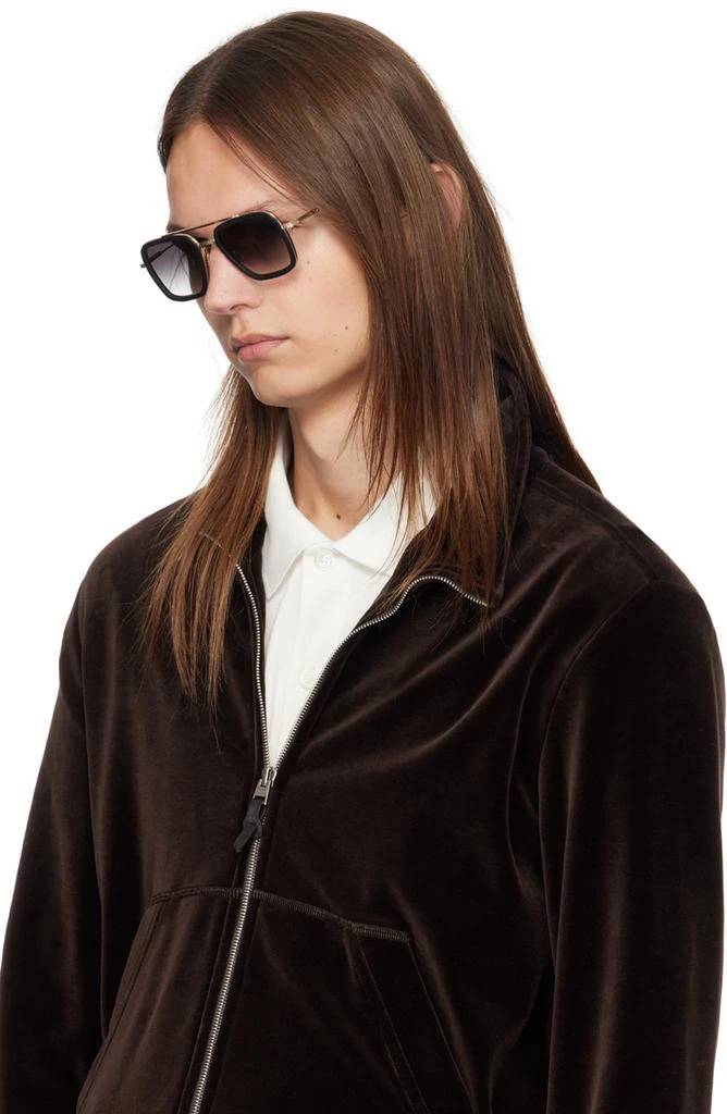Dita Black & Gold Flight.006 Sunglasses 4