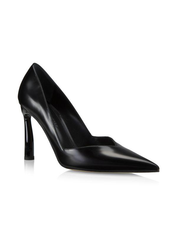 Paul Andrew Razor 95MM Leather Pumps
