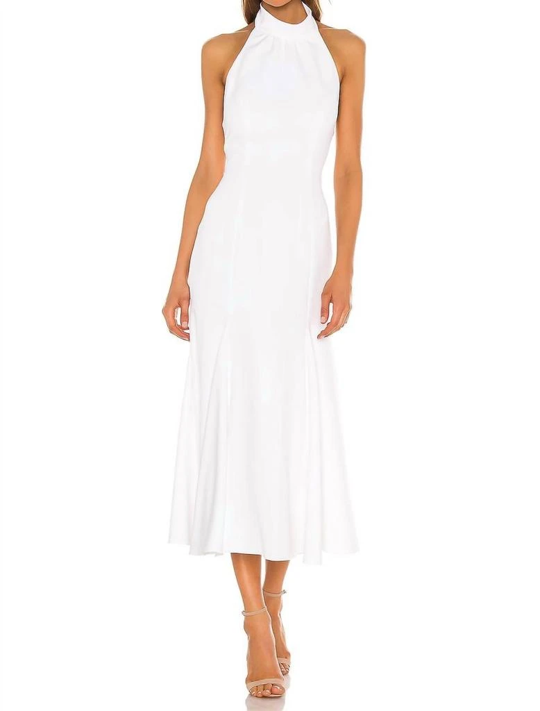 Milly Milly - Cady Penelope High Neck Halter Midi Dress 1