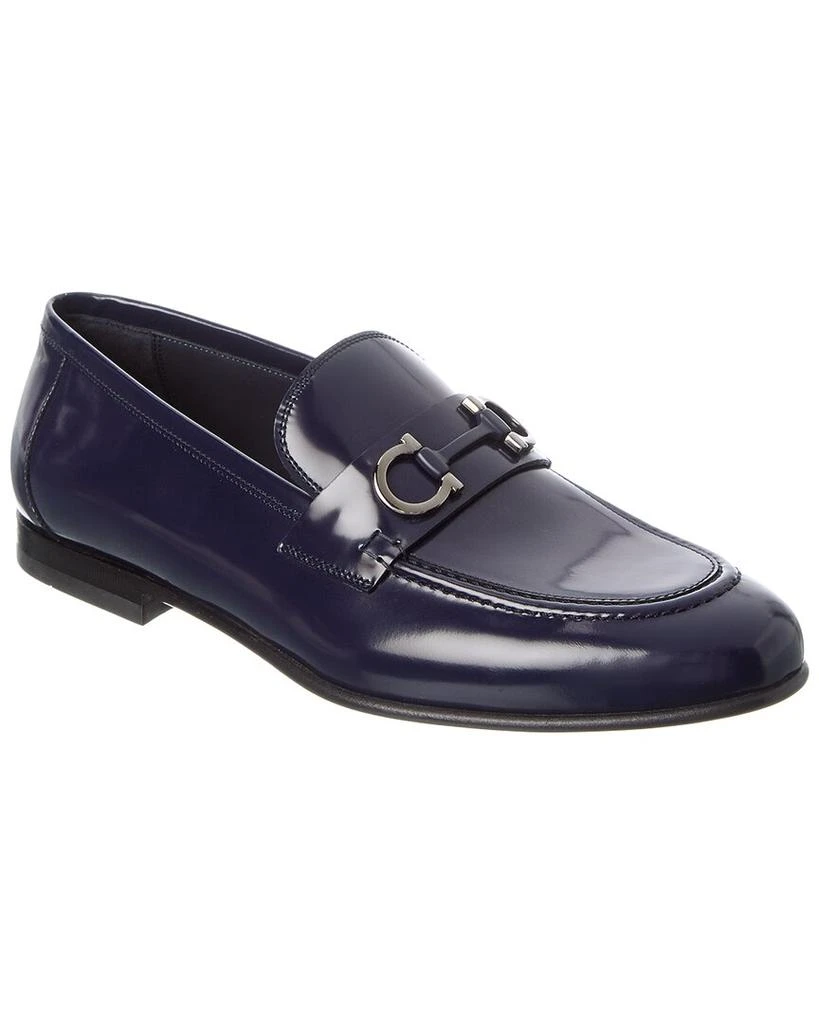 Salvatore Ferragamo Ferragamo Gin 4 Leather Loafer 1