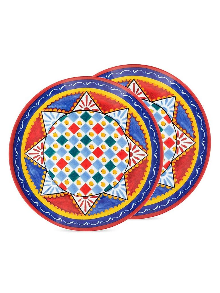 Dolce
Gabbana Carretto Star 2-Piece Dessert Plate Set