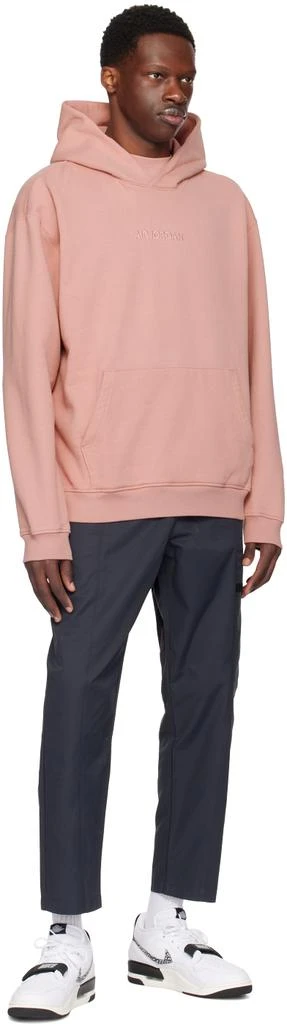 Jordan Pink Wordmark Hoodie 4