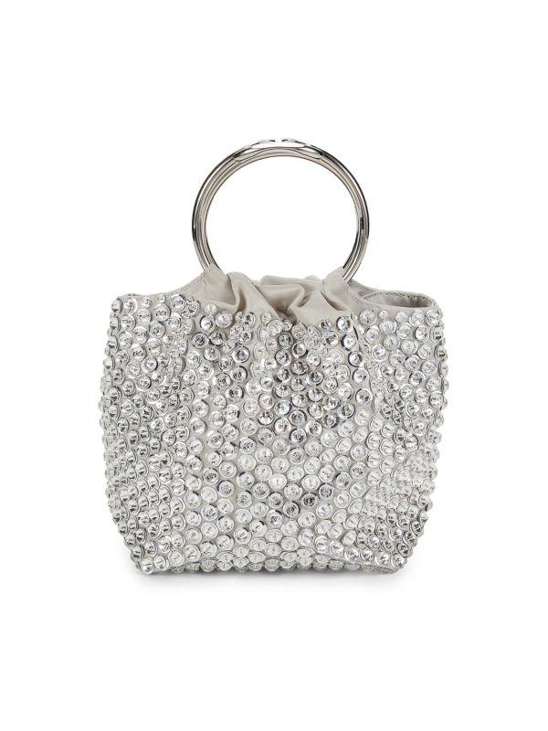 VALENTINO(ヴァレンティノ) Small Embellished Bucket Bag Valentino Small Embellished Bucket Bag - Tote Bags - Free
