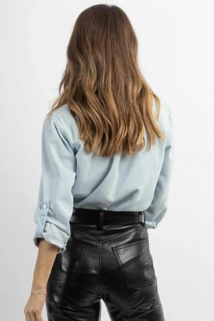 Miss Sparkling Miss Sparkling - Button Down Denim Shirt 2