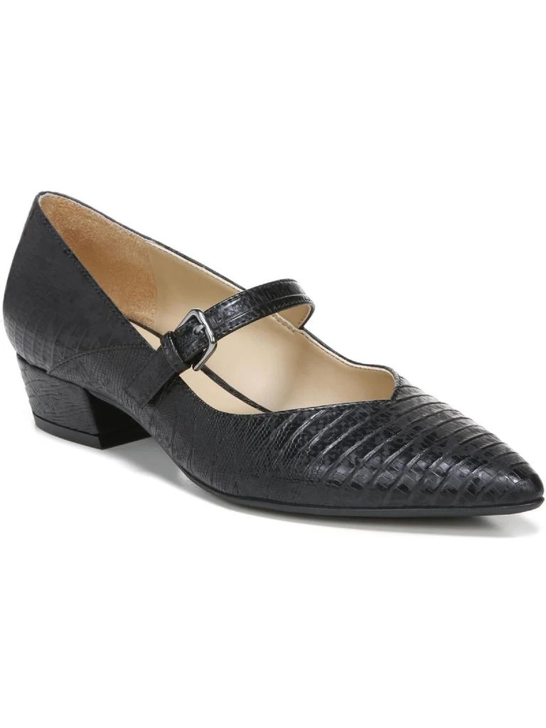Naturalizer Florencia Womens Faux Leather Lizard Embossed Pumps 4