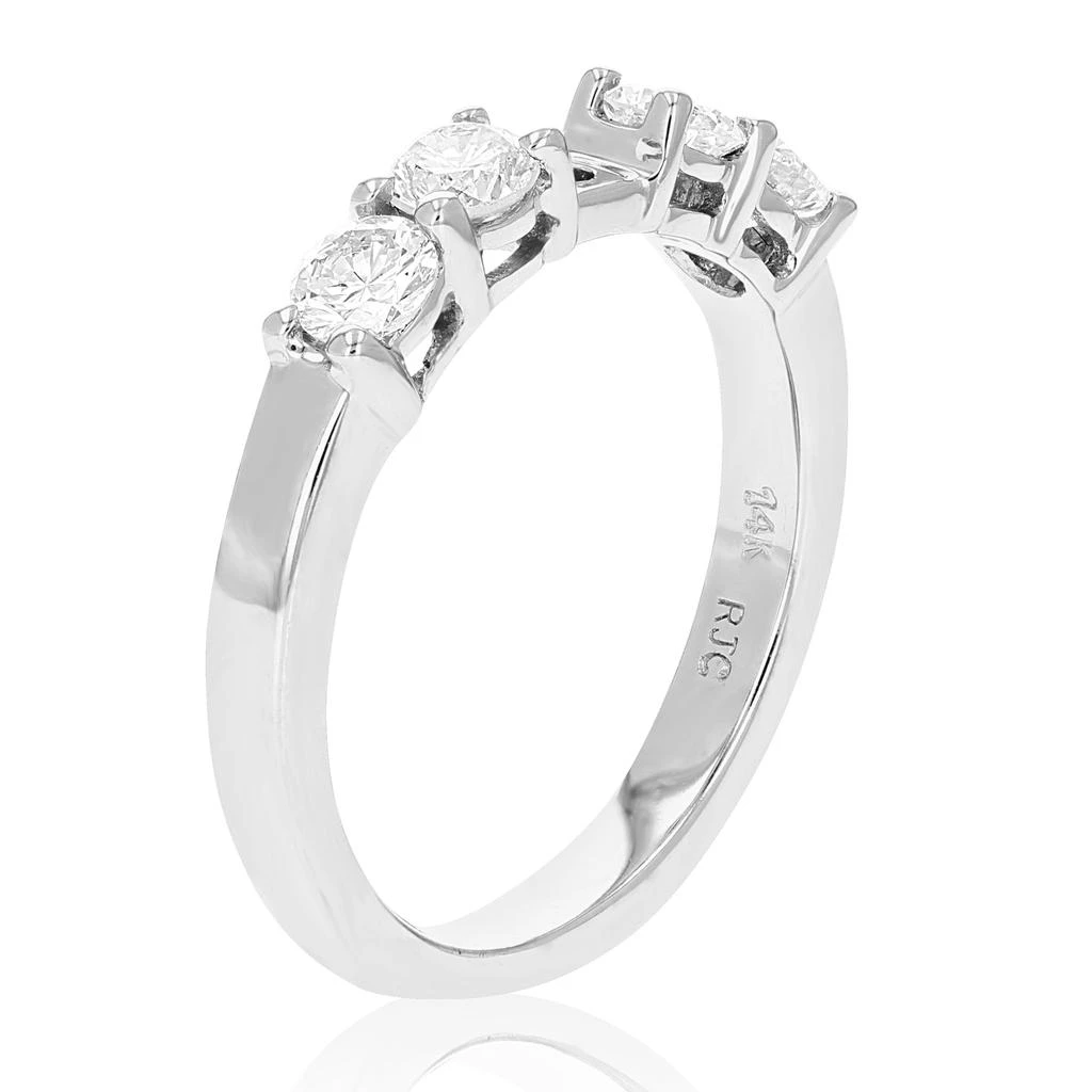 Vir Jewels 0.80 cttw Semi Mount Diamond Engagement Ring 14K White Gold Round Bridal 3