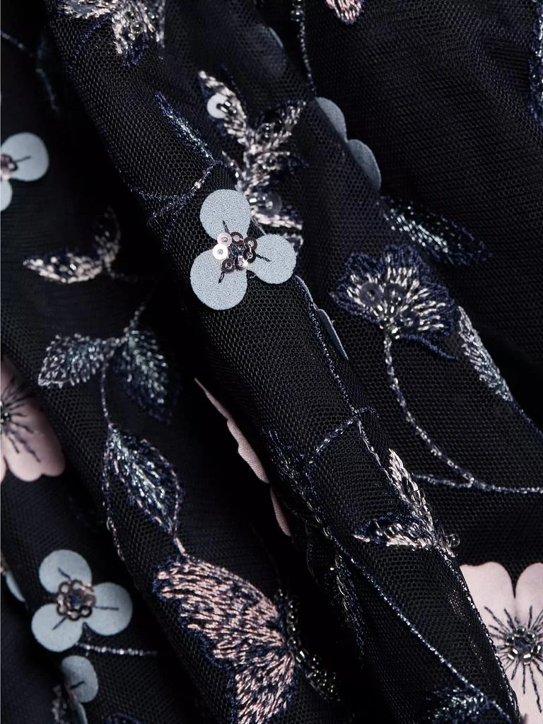 Teri Jon Floral Embroidered Gown 7