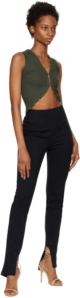 Dion Lee Khaki Hook & Eye Tank Top 4