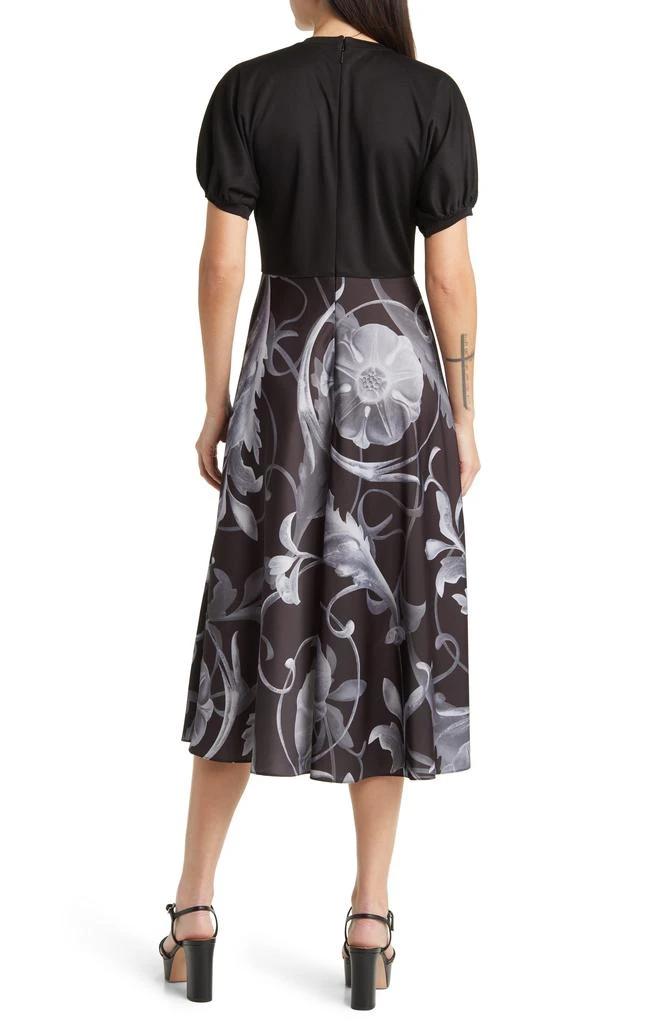 Ted Baker London Magylee Floral Mixed Media Dress 2
