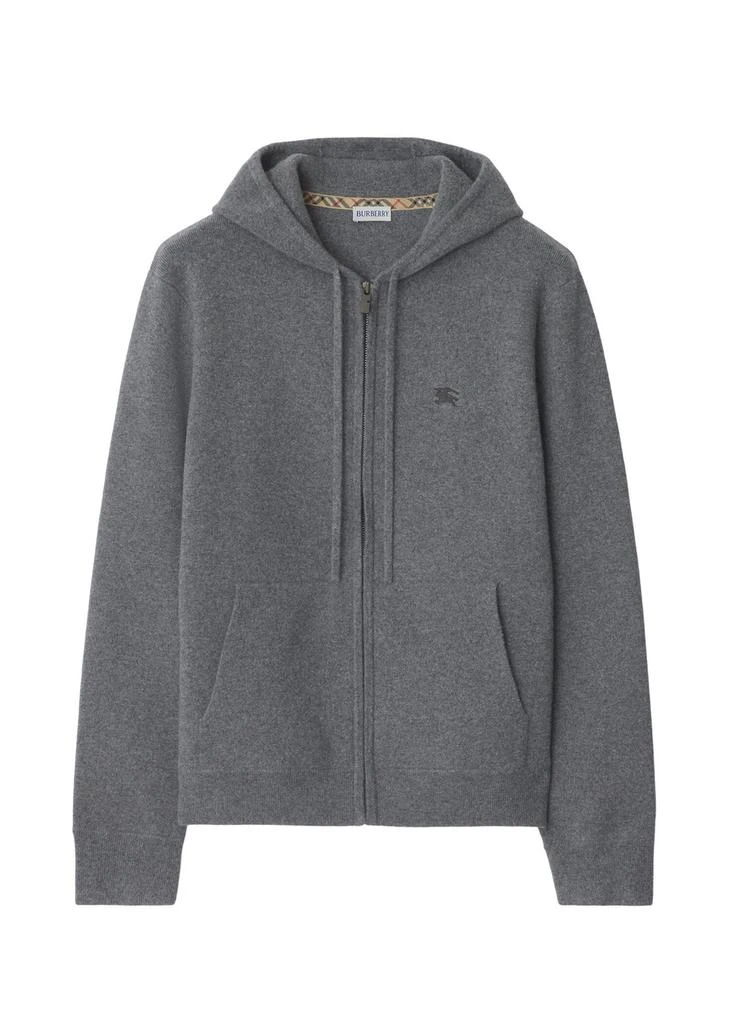 Burberry Cashmere blend zip hoodie 1