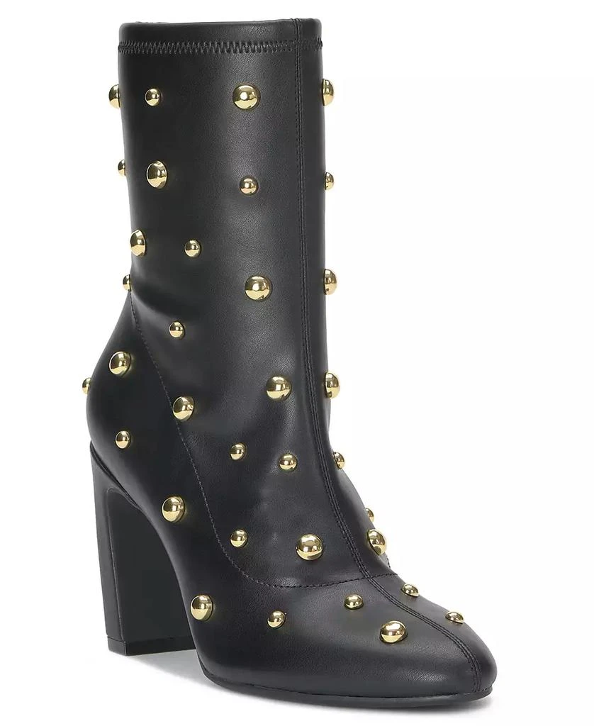 macy's black dress boots Bruno Magli Macy Men's Shoes Tumbled Calf-Skin Leather Chelsea Boot DARK Brown / 11 US