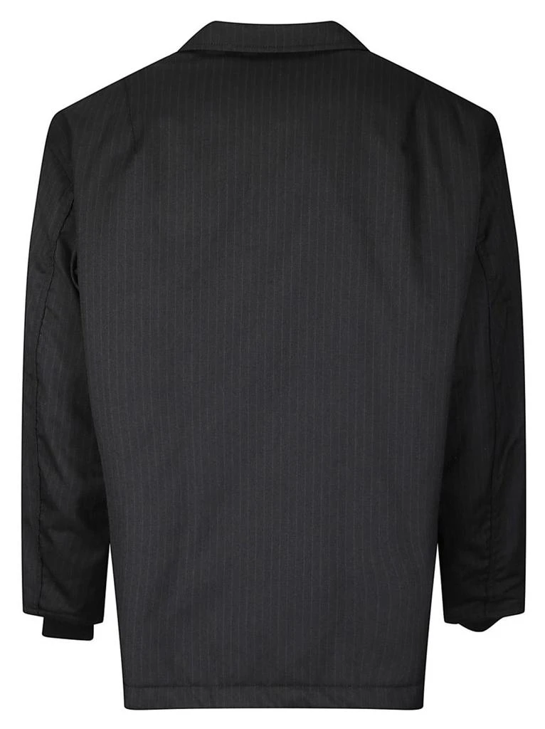 Comme des Garcons Pinstripe Padded Jacket With Classic Lapels 2