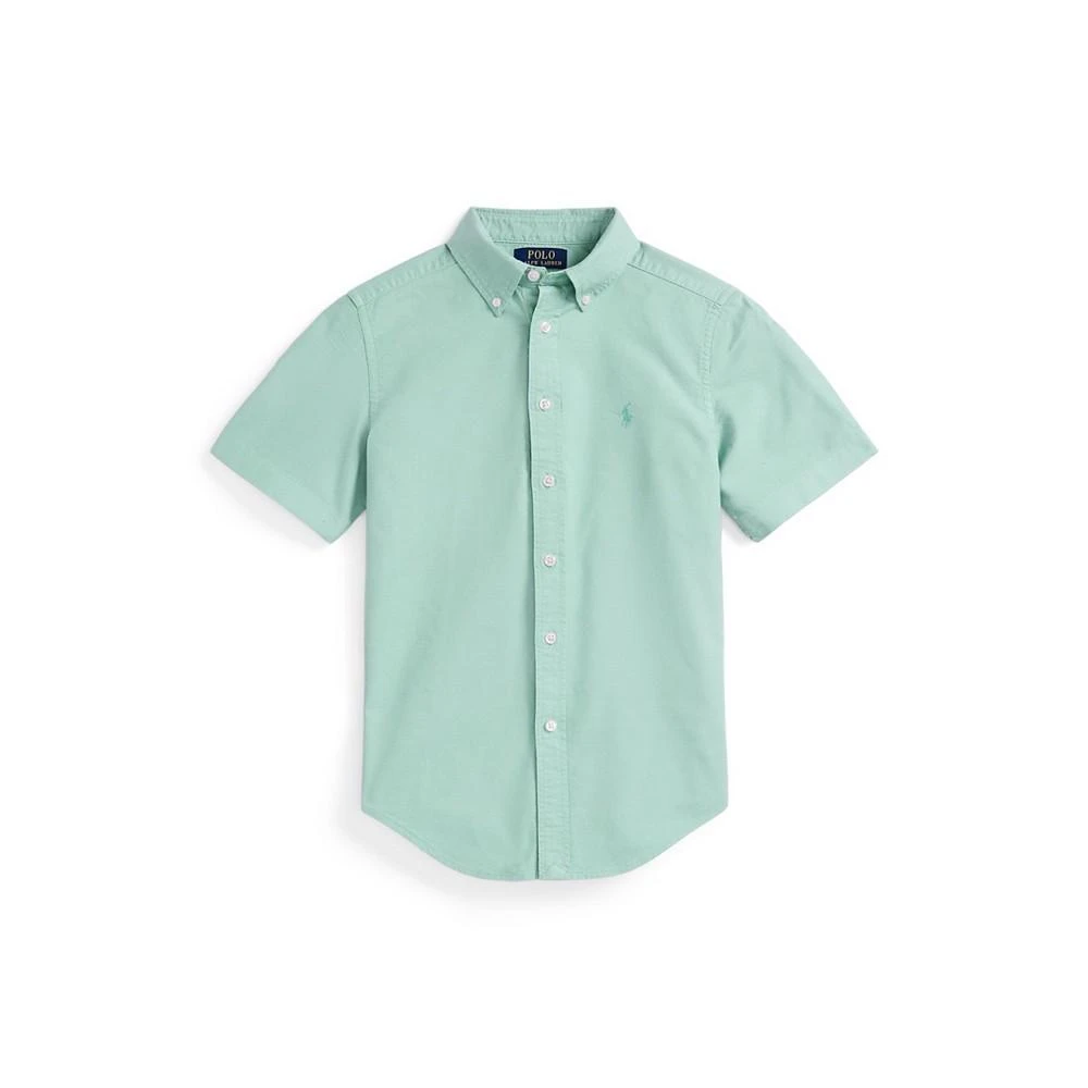 Polo Ralph Lauren Big Boys Cotton Oxford Short-Sleeves Shirt 1