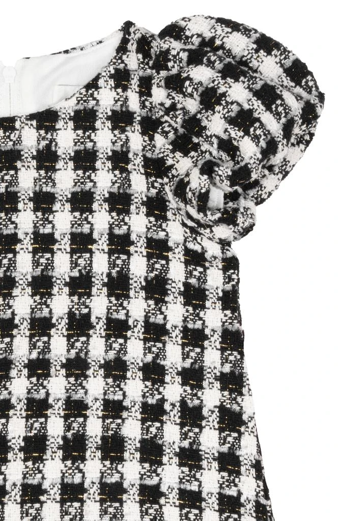 Rare Editions Tweed Puff Sleeve A-Line Dress & Bloomers Set 3