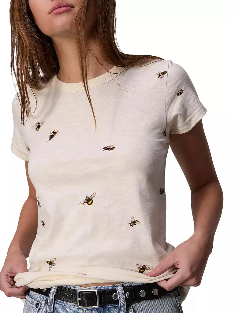 Rag & Bone All Over Bumblebee T-Shirt 5