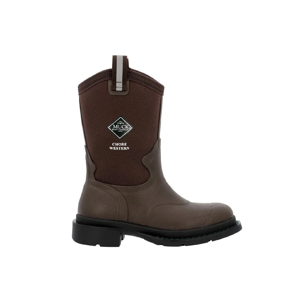 Muck Boot Chore Western Round Toe Pull On Boots (Little Kid-Big Kid)