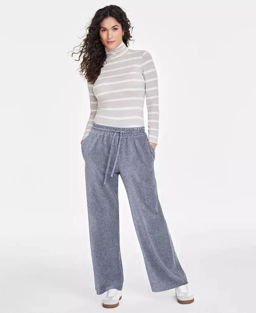 On 34th Women's Ribbed Velour Drawstring Pants, Created for Macy's 1