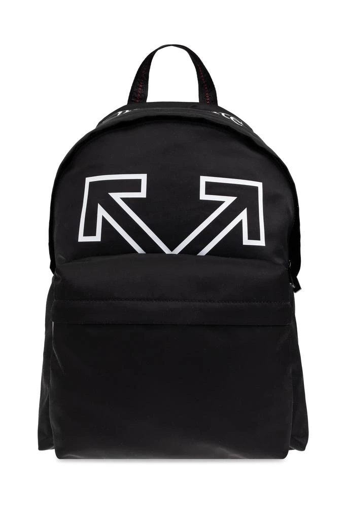 Off-White Backpack with Logo 1