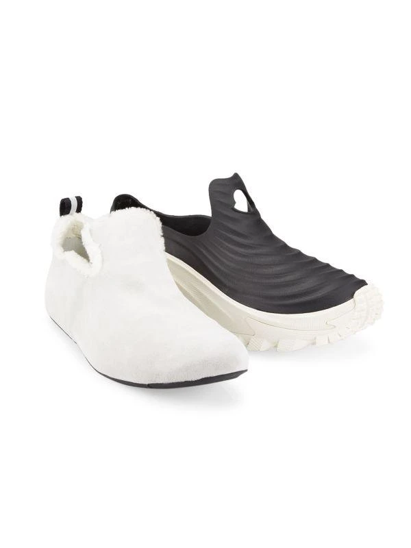 Moncler Aqua Molded-Whorl Rain Boots 6