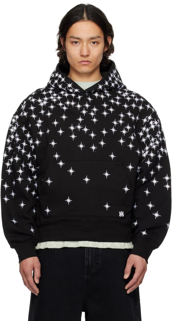 トップス AMIRI vintage crystal star Shop Black Starburst Crystal Hoodie on Sale at BeyondStyle – Get