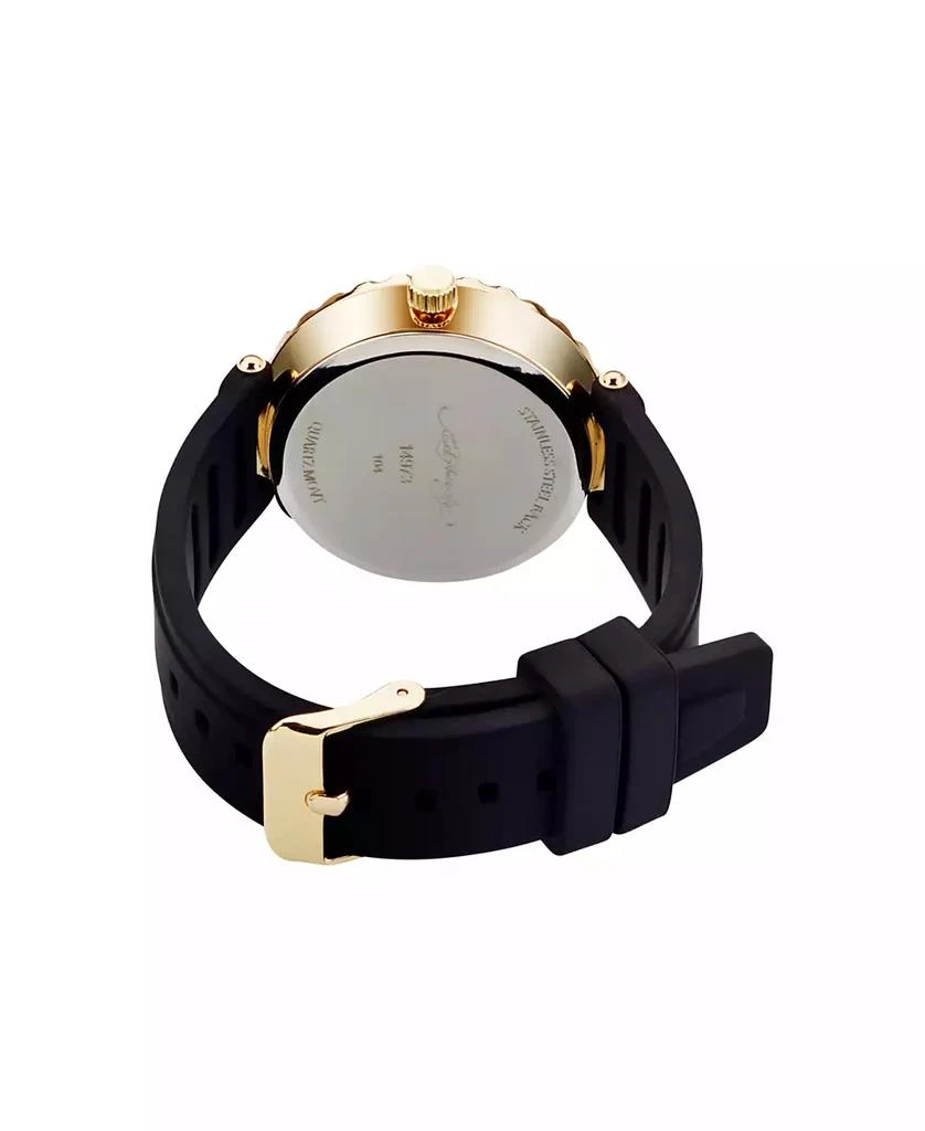 Ed Hardy Women's Quartz Matte Black Silicone Strap Analog Watch 3