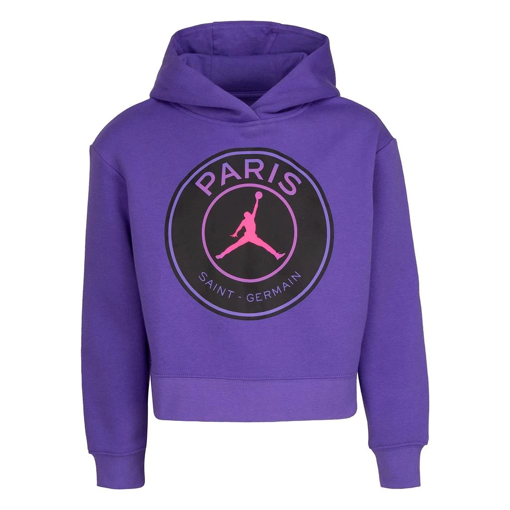 Jordan Kids PSG Fleece Pullover (Little Kids/Big Kids) 1