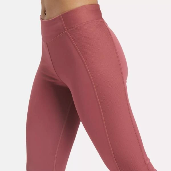 Reebok Yoga High Rise Performance Rib Leggings 6