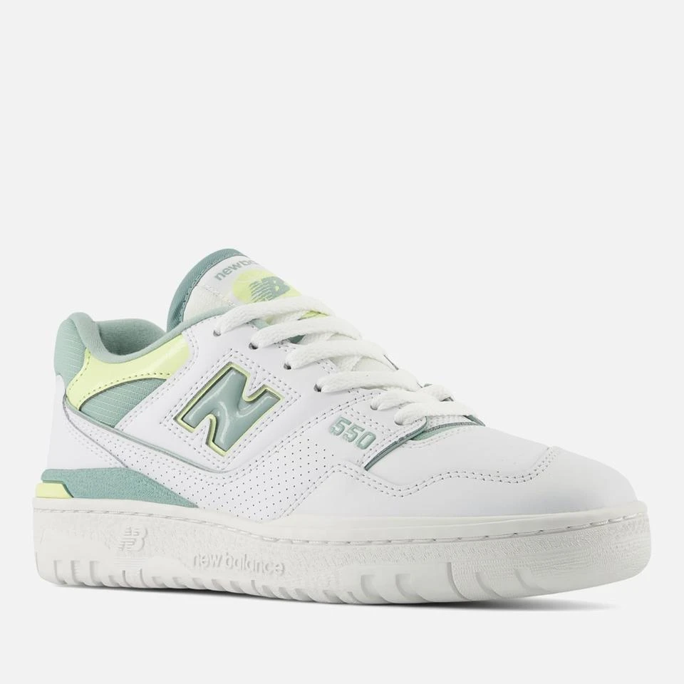 New Balance NEW BALANCE 550 LEATHER TRAINERS 2