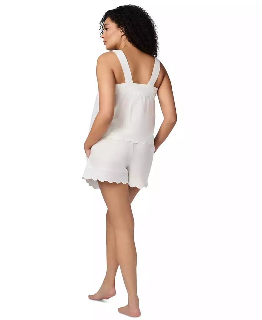 GAP GapBody Women's Cotton Short Eyelet Pajama Set 3