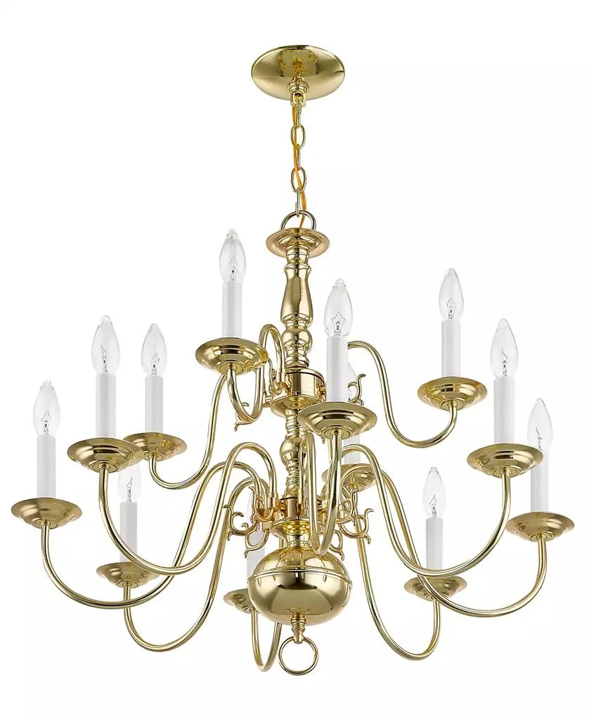Livex Williamsburg Chandelier Light 7