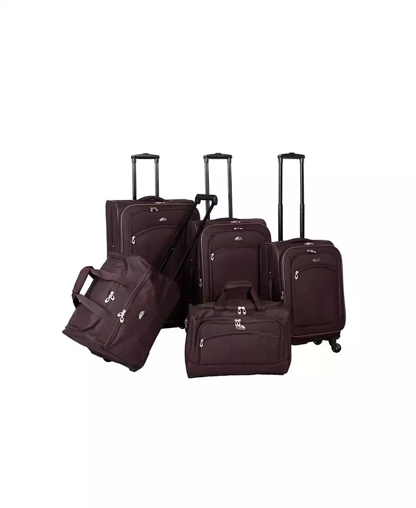 American Flyer South West Collection 5 Piece Luggage Set 17