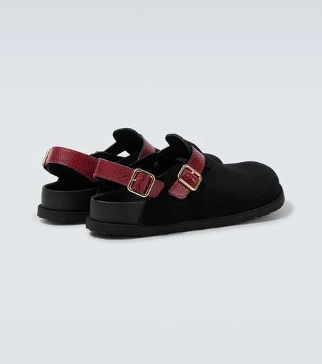 Birkenstock Tokio Cazador suede clogs 6