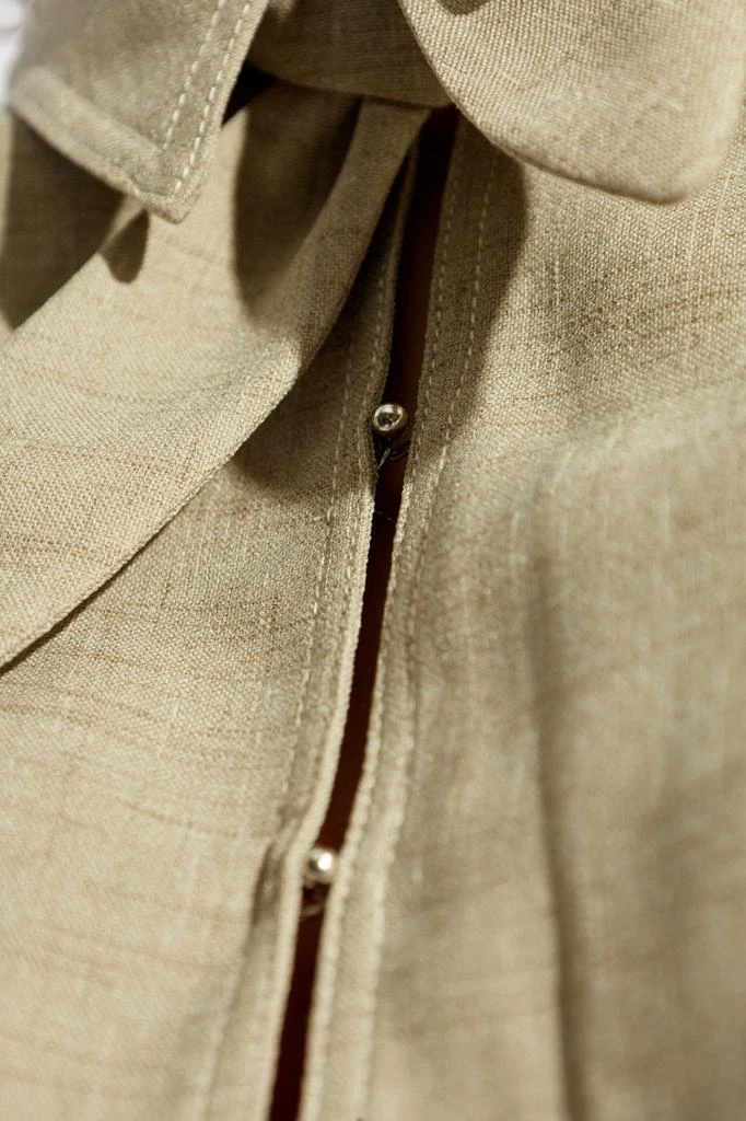 Ganni Ganni Melange Suiting Cropped Jacket 4