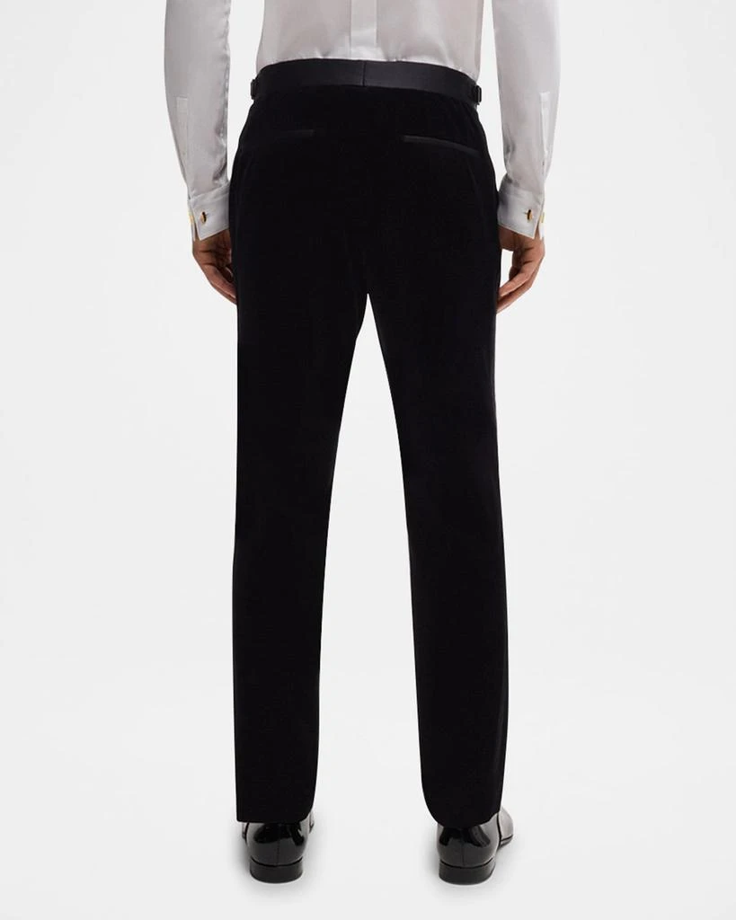 Hugo Boss Men's Genius Black Heritage Velvet Tuxedo Pants 3