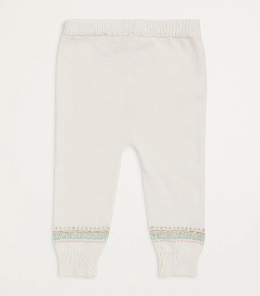 Harrods Organic Cotton Fair Isle Trousers (0-24 Months) 2