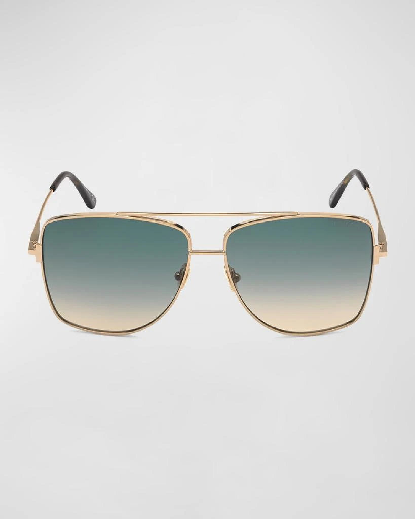 Tom Ford Reggie Metal Aviator Sunglasses 3