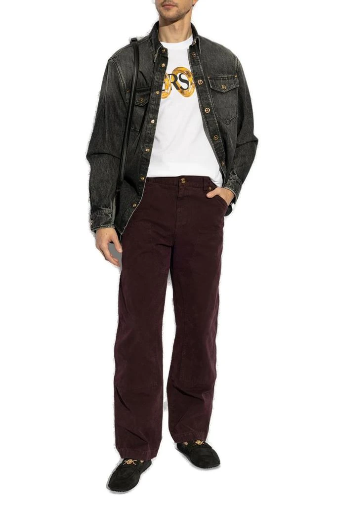 Versace Versace Button-Up Denim Shirt 4