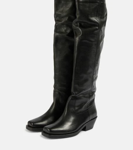 Isabel Marant Amati leather knee-high boots 5