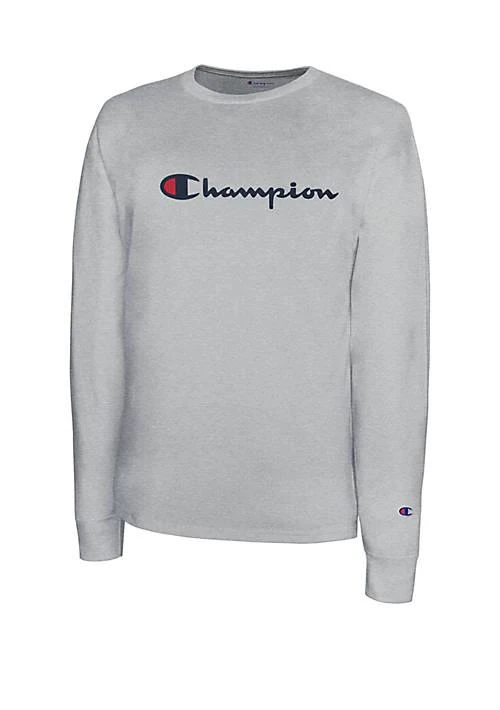 CHAMPION Long Sleeve Graphic Logo T Shirt 1