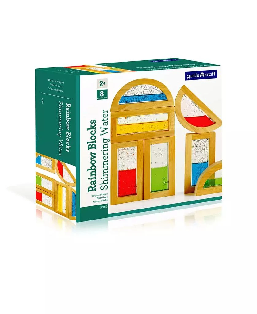 Guidecraft, Inc Guidecraft Rainbow Blocks - Shimmering Water 5