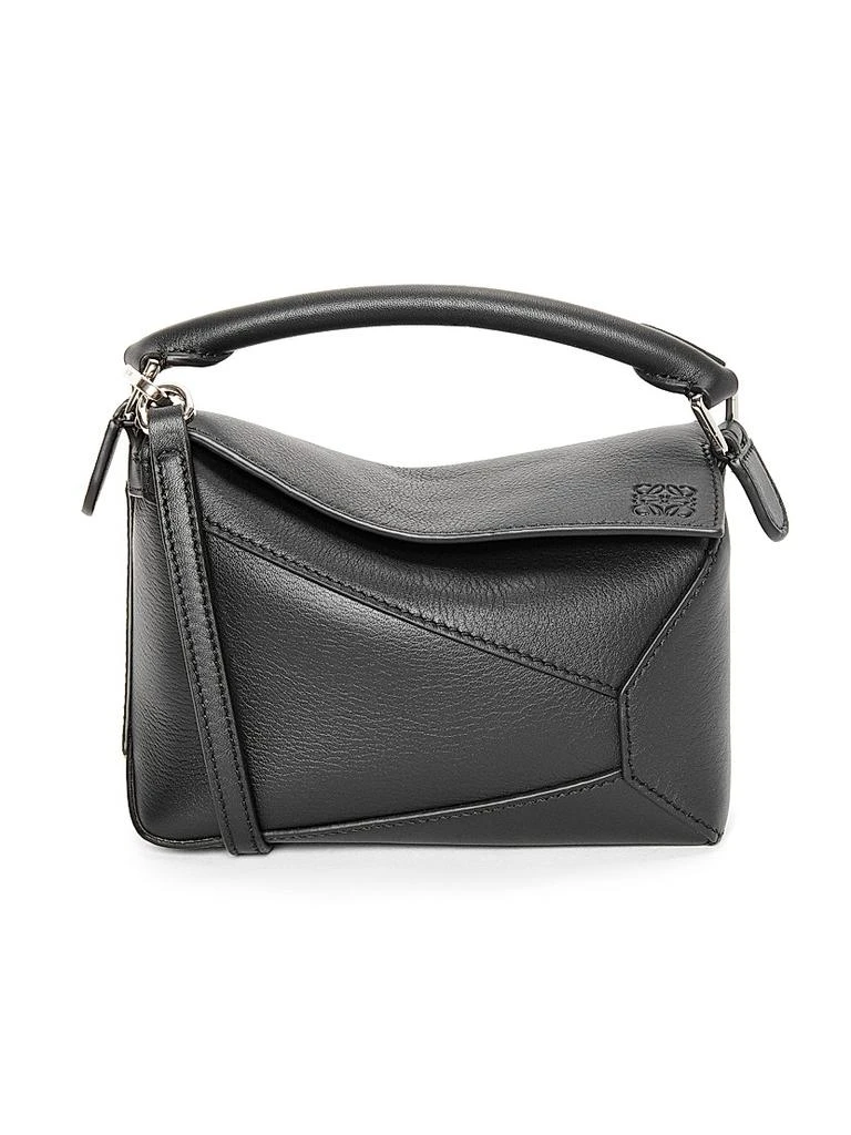 Loewe Mini Puzzle Edge Leather Shoulder Bag 1