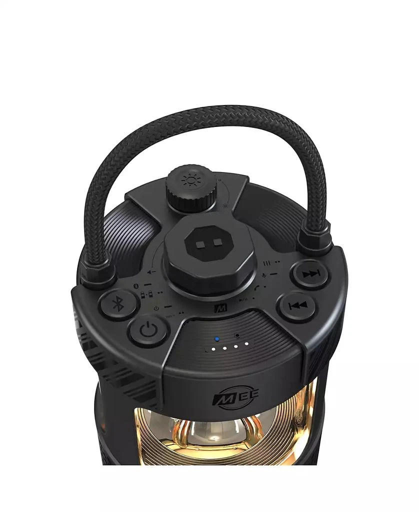 MEE Audio lightSPKR Bluetooth Wireless Speaker w/ Camping Lantern 3