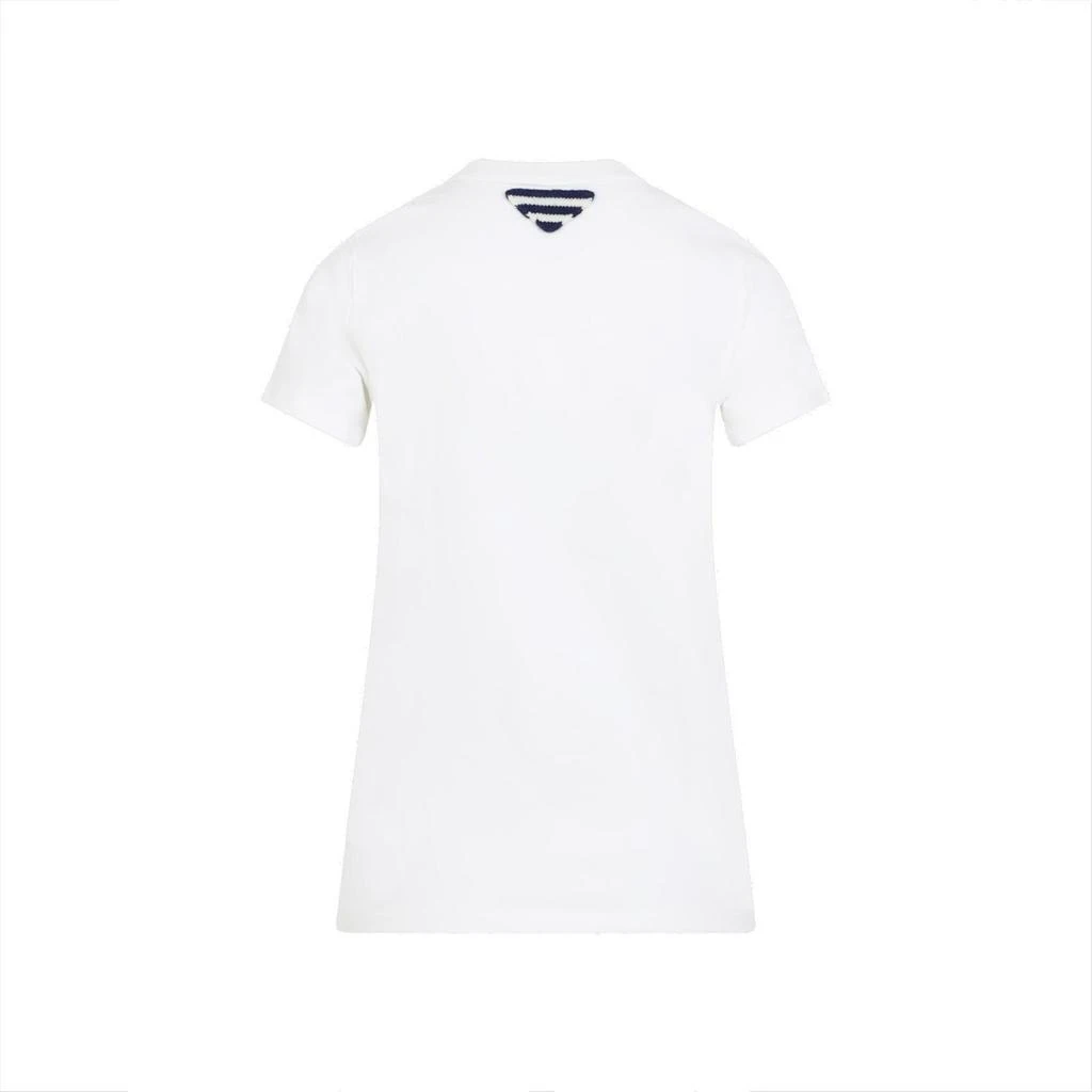Prada Prada Logo Printed Short Sleeved T-Shirt 2