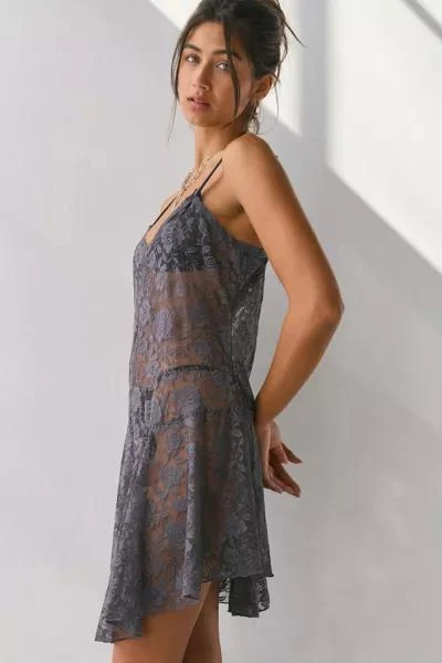 Out From Under Out From Under Rika Sheer Floral Lace Slip 4
