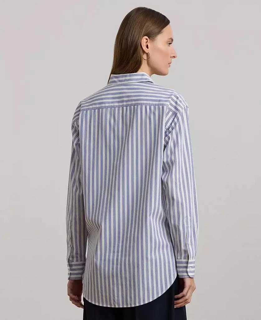 Ralph Lauren Women's Relaxed-Fit Striped Broadcloth Shirt 2