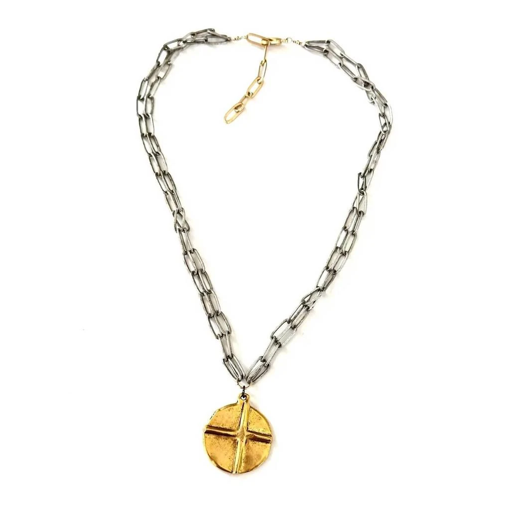 Cv Designs Cv Designs - Women
s Reversible Token Necklace