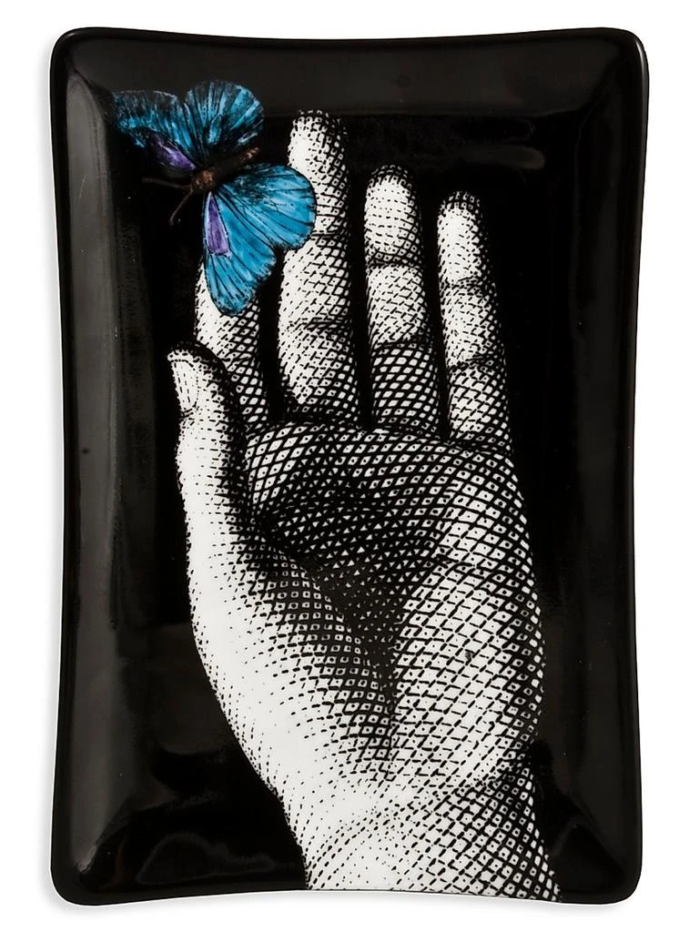 FORNASETTI Posacenere Vaschetta Rettangolare Ashtray 1